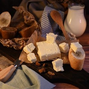 Масло сливочное "Крестьянское" 72.5% монолит, 6кг.