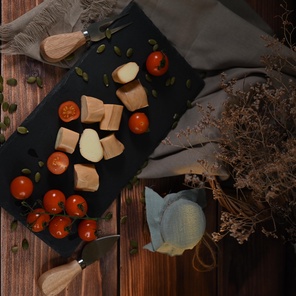 Сыр "Балыковый" копченый, вакуумная упаковка 100гр.