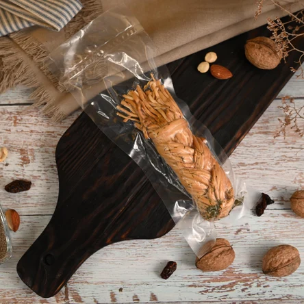 Сыр "Чечил Косичка" копченый с укропом, вакуумная упаковка 100г