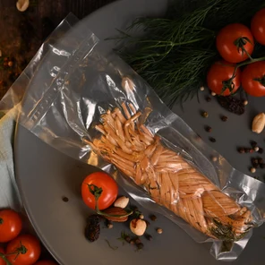 Сыр "Чечил Косичка" копченый с чесноком, вакуумная упаковка 100г