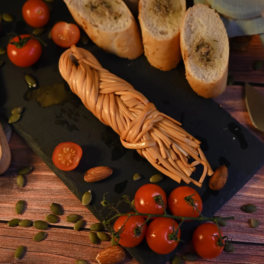 Сыр "Спагетти" копченый, вакуумная упаковка, 100гр.