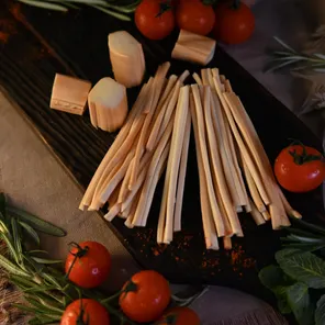 Сыр "Соломка" копченый, вакуумная упаковка 200гр.